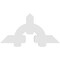 Ekena Millwork Ericson Architectural Grade PVC Gable Bracket, 48"W x 24"H x 2"D x 6"F, 12/12 Pitch GBP048X24X0206ERI00 - alternate 3